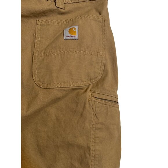 Carhartt Relaxed Straight Rigby Dungaree Size W40 L30 NWT Pants Pockets $50 - Picture 6 of 8